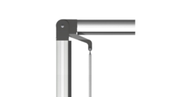 Кронштейн шарнірний для складання стріли Roger Technology SND/BA/68/DW