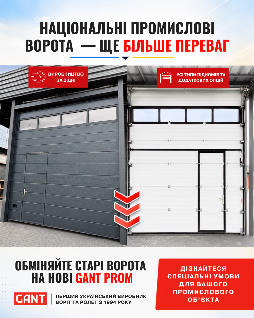 Національні промислові ворота – це можливість вигідного оновлення