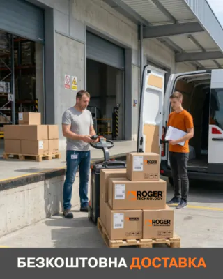 Безкоштовна доставка автоматики Roger Technology