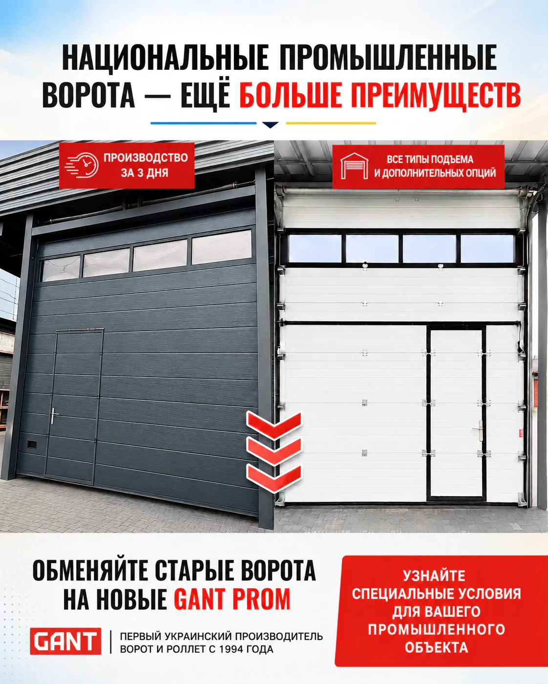 Национальные промышленные ворота – это возможность выгодного обновления